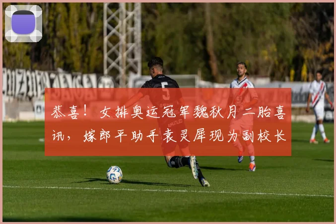 恭喜！女排奥运冠军魏秋月二胎喜讯，嫁郎平助手袁灵犀现为副校长